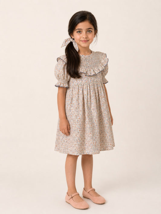 Adriana Floral Smocked Dress