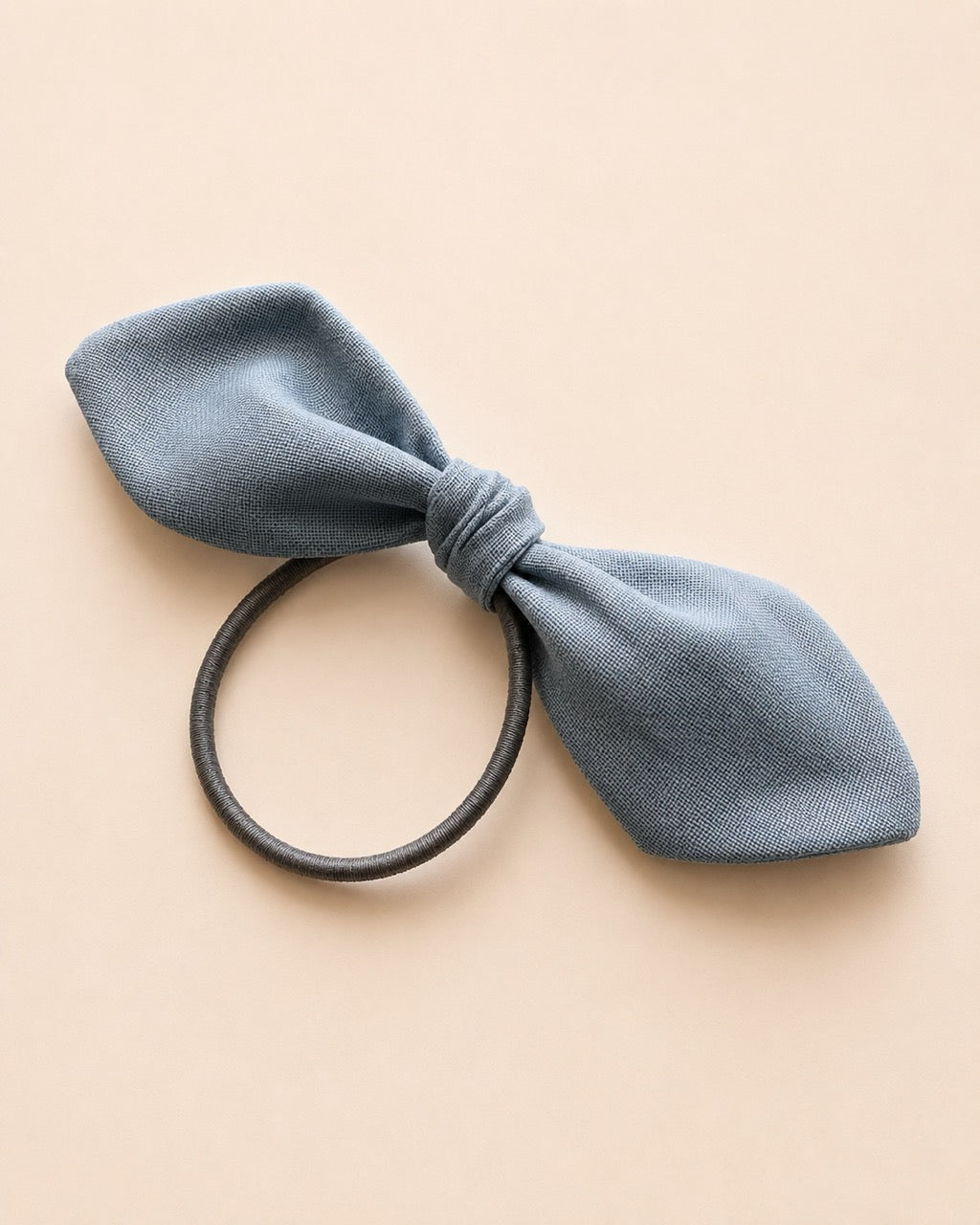 Lucia Mini Blue Bow Hair Tie